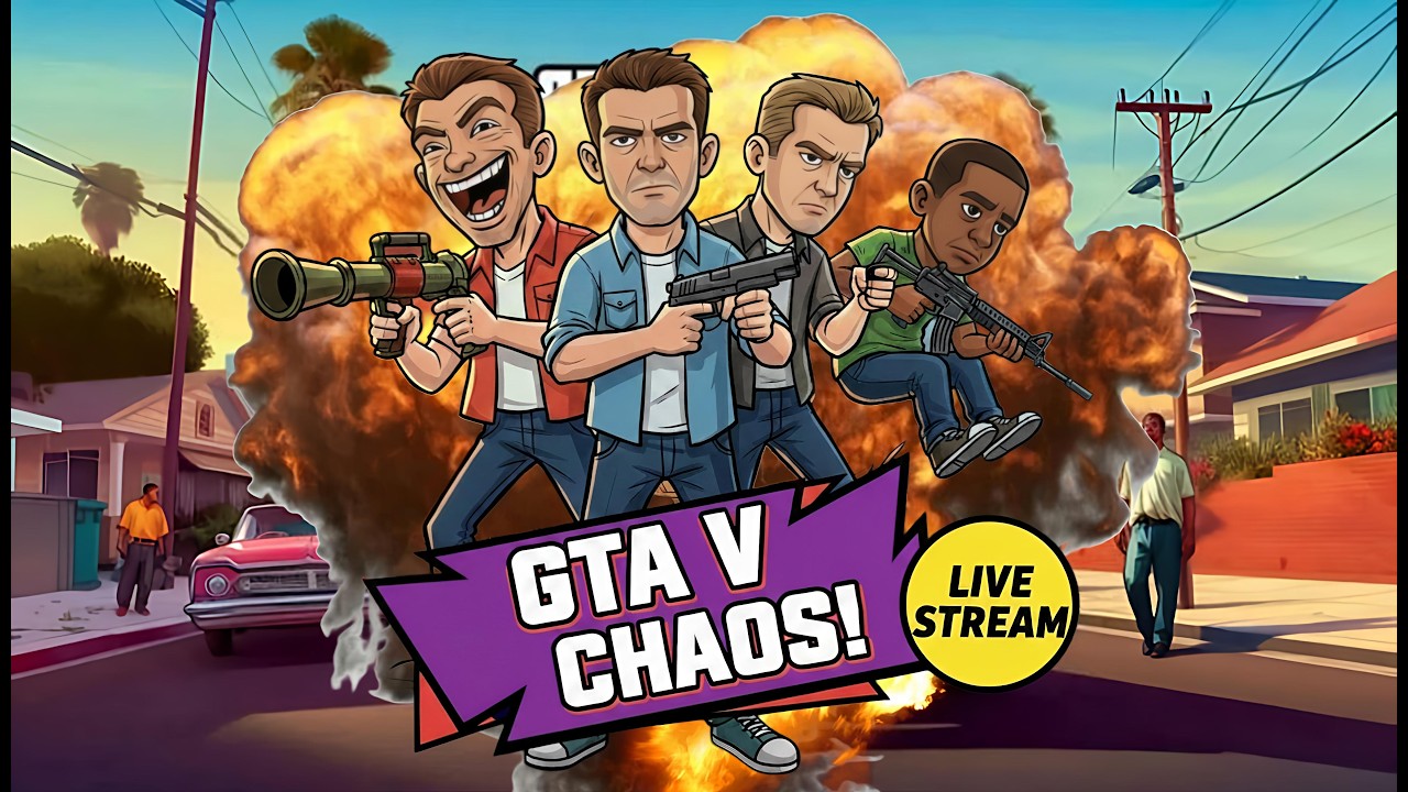 GTA V LIVE 🔥 | INSANE Action, 5-Star Chase & Full Entertainment #gta5 HarryGamingYT