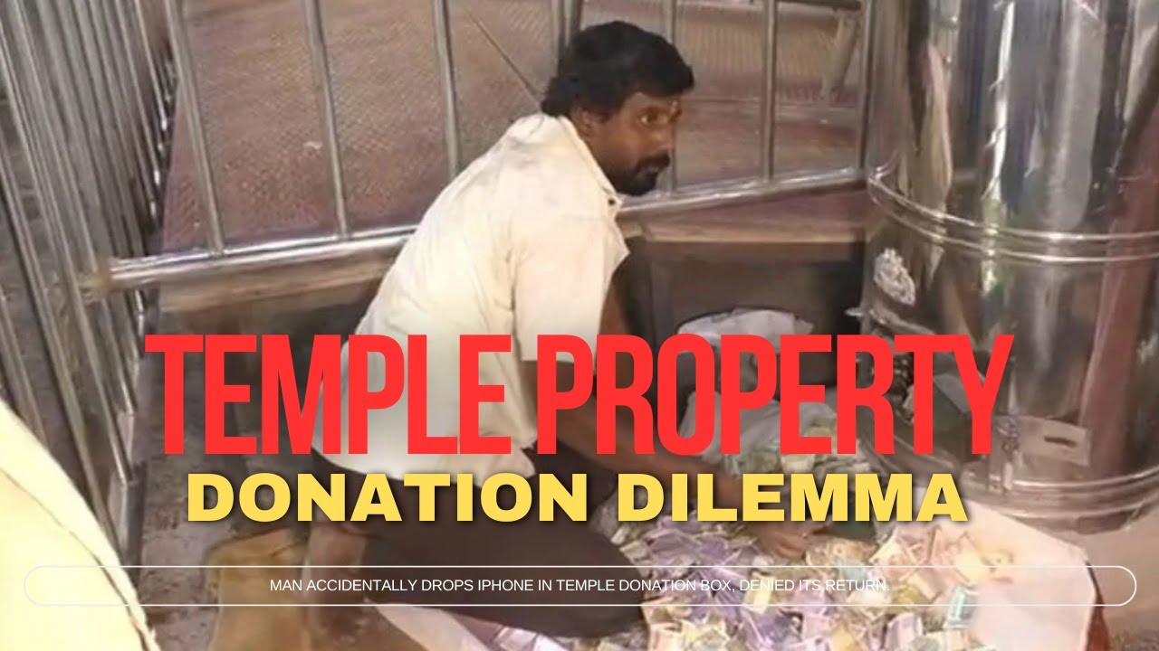 Can You REALLY Lose Your Phone in a Temple Donation Box? 🤯