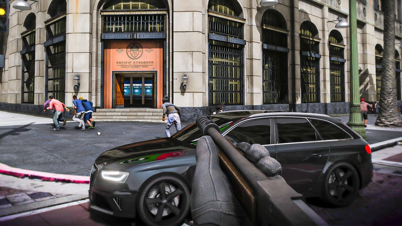 ASSALTO AO BANCO CENTRAL DE LOS SANTOS | GAMEPLAY NA RTX 3080 4K60FPS