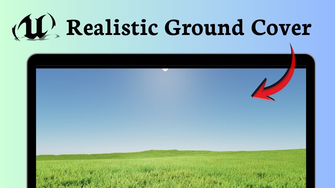How to add grass texture in Unreal Engine 5 (Terrain Blending)