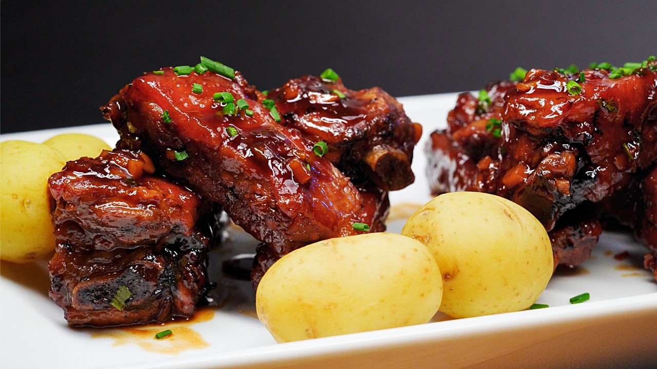 Хит на моих вечеринках! Свиные ребра просто отваливаются от кости!