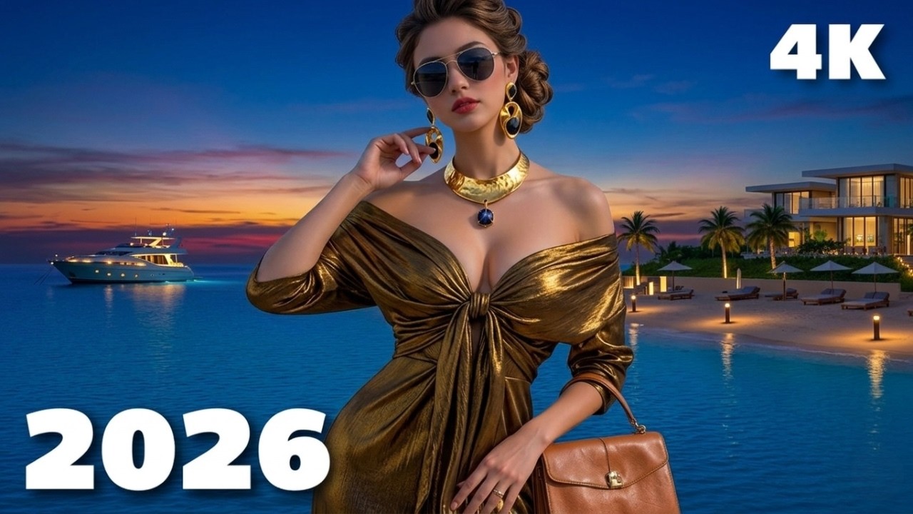 🌺 Best Tropical Vocal Deep House Mix 2026 in 4K UHD | Chill Summer Beach Vibes for Relaxing TV