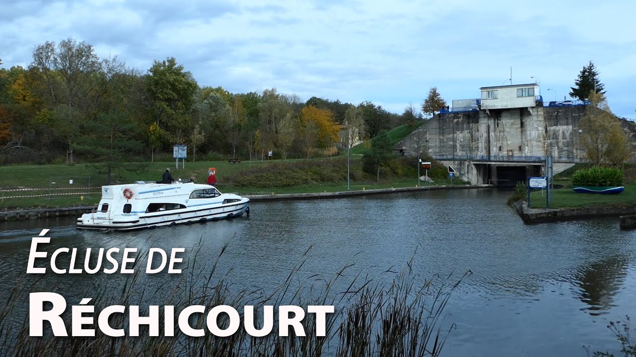 Réchicourt, une écluse et une vue impressionnantes