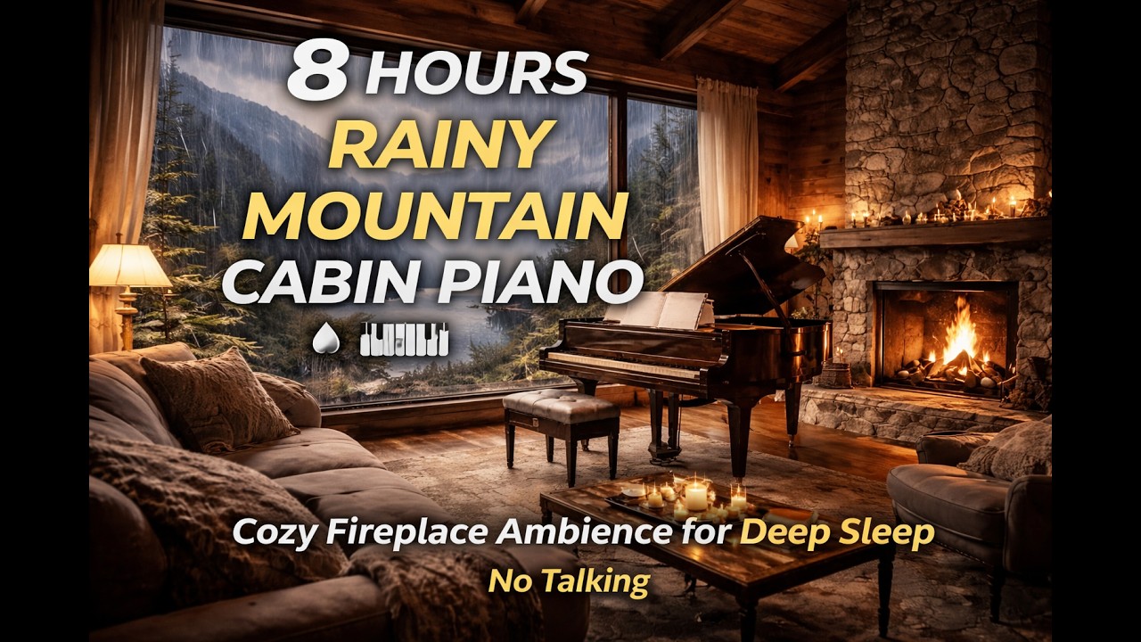 Infinite Enchanted Sanctuary 🌧️ ✨ 8H Magic Forest Rain for Deep Sleep | Luma Flow