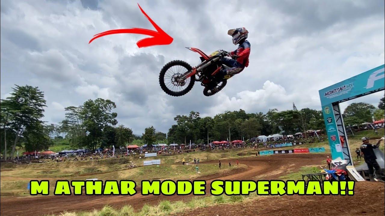 M.ATHAR 23 SI MONSTER MX 125 ‼️ LAKUKAN MANUVER GILA DIATAS UDARA