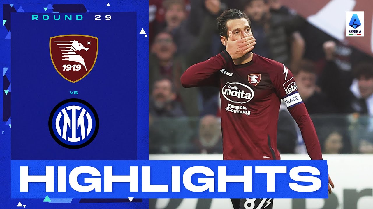 Salernitana-Inter 1-1 | Candreva scores worldie against Inter: Goals & Highlights | Serie A 2022/23