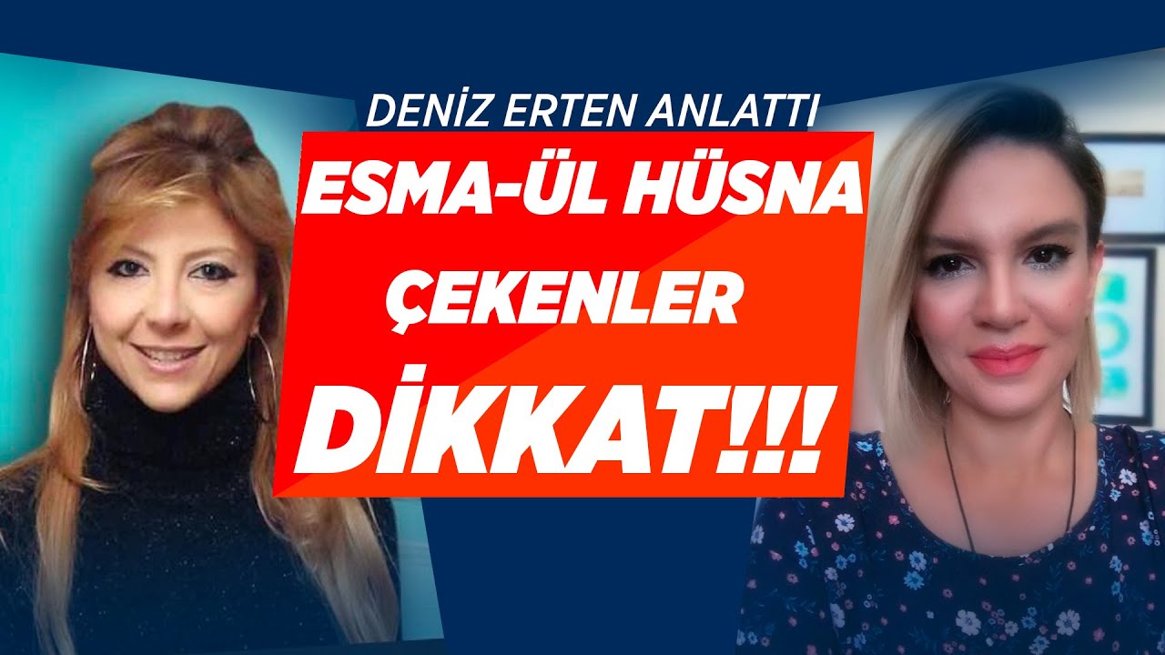 İnsan Kendi Esmasını Nasıl Bulur? Esma Çekmenin Mutlaka Bilinmesi Gereken Detayları | Deniz Erten