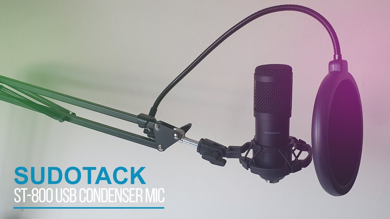 Best Budget USB Microphone? | Sudotack USB Condenser Podcasting Mic