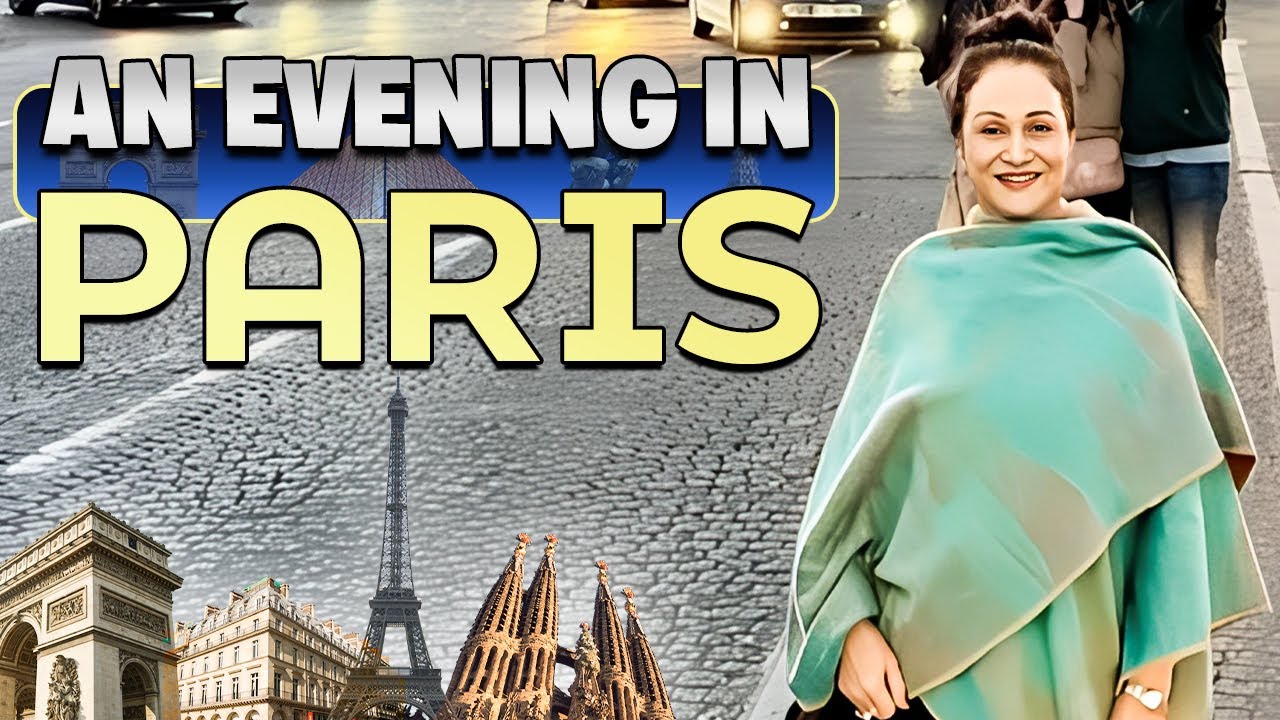 An Evening In Paris ! | Bushra Ansari Vlogs