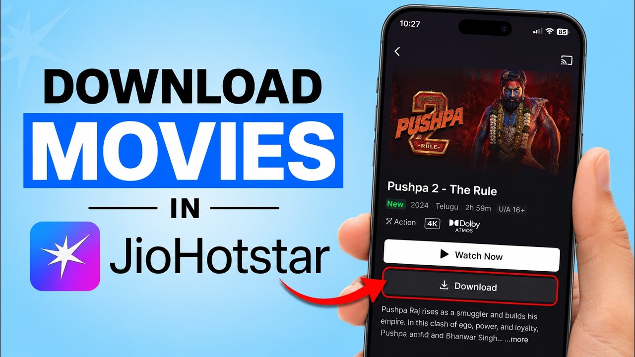 How to Download Movies in JioHotstar