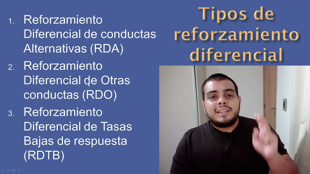 17- Refuerzo Diferencial- Modificación de Conducta