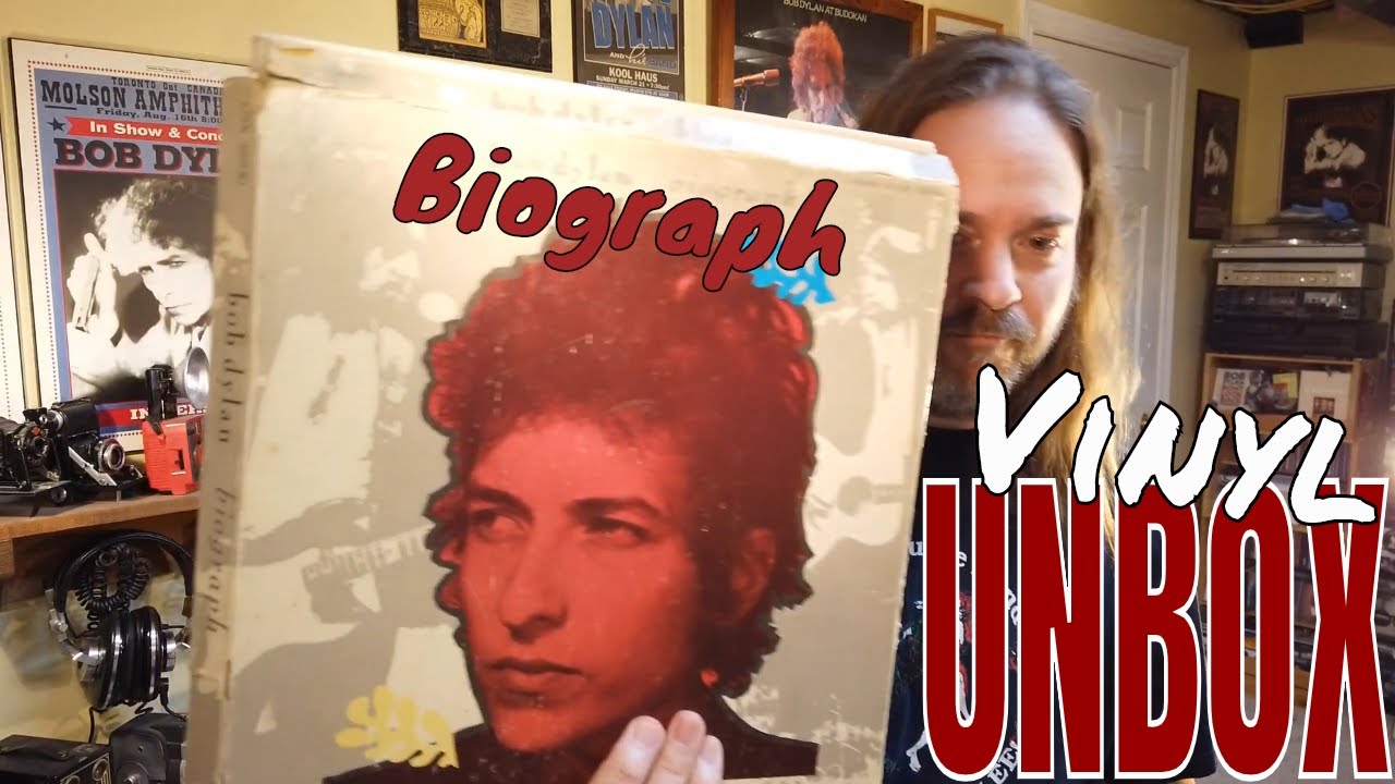 Bob Dylan BIOGRAPH Original 1985 Pressing Vinyl UNBOXING 5 Record Box Set with Book by Cameron Crowe