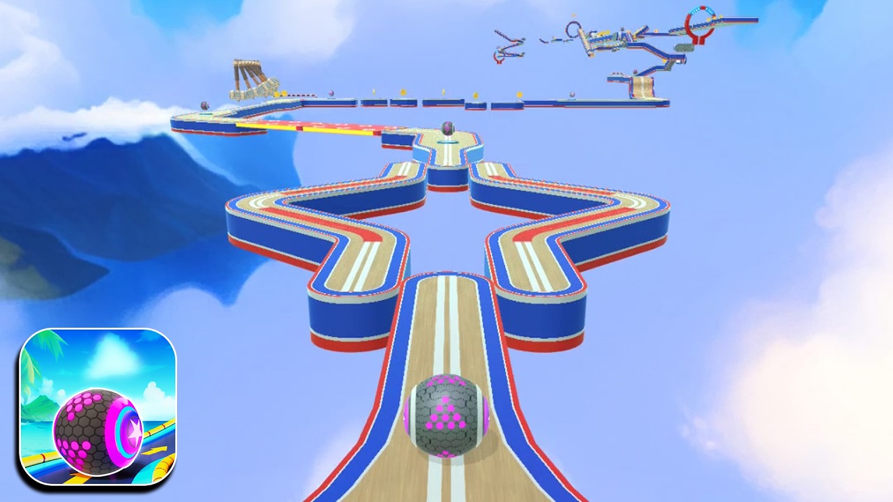 Adventure Rolling Ball Race 3D Speedrun Gameplay Level 296