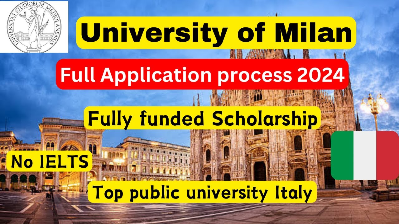 University of Milan Application process 2024 | No IELTS | How to apply | Admission process Italy