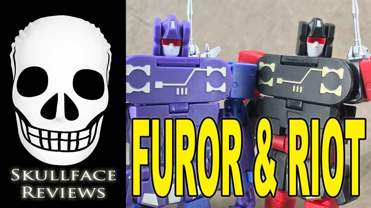 Transformers 3rd Party Mastermind Creations Ocular Max Furor & Riot (Rumble & Frenzy)