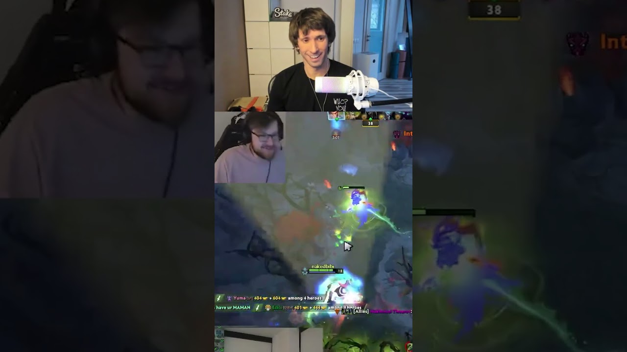Dendi watch streamers' clips 2.0 🎬🍿
