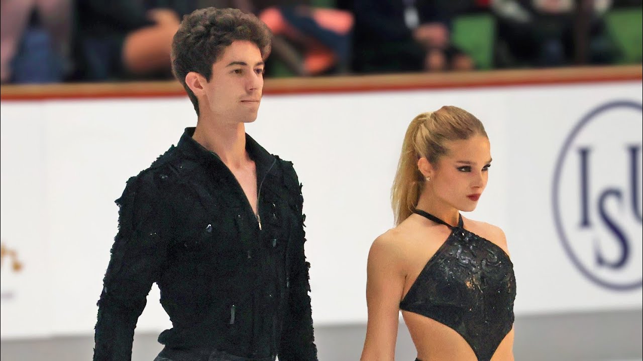 Danza rítmica de Sofía Val & Asaf Kazimov en el ISU Challenger Nebelhorn Trophy 2024