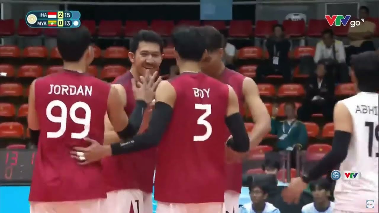Bola Voli Indonesia vs Myanmar| Indonesia vs Myanmar FULL Highlights | Volleyball Sea Games 2025