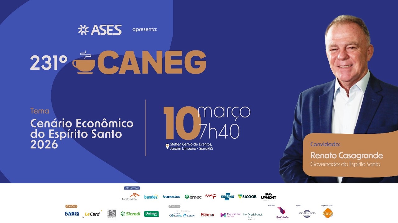 CANEG 231º - Cenário Econômico do Espírito Santo 2026