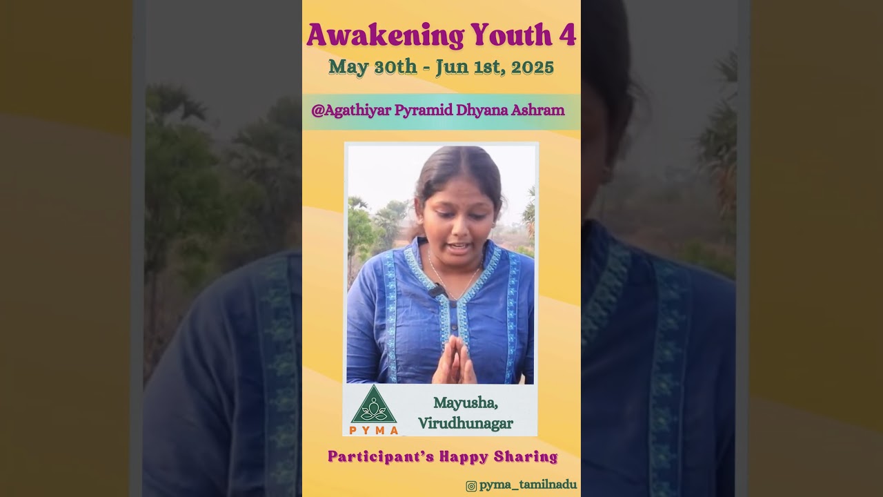 Transformation Story of Mayusha | Virudhunagar | PYMA | Awakening Youth 