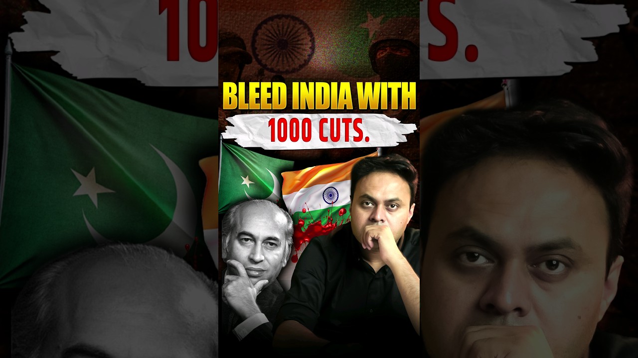 Bleeding India with Thousand Cuts | Understanding Pakistan's Covert Strategy | Swapnil Raman #shorts