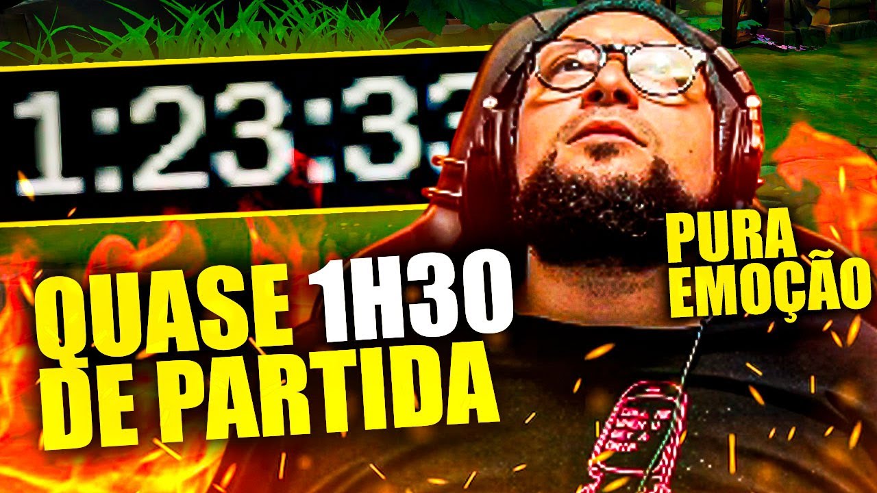 A PARTIDA QUE DUROU MAIS DE 1 HORA NO FERRO | League of Legends