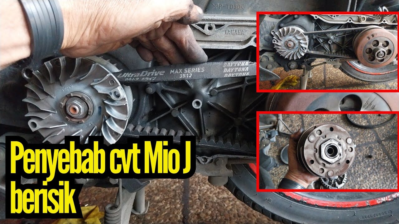 Mio J CVT Berisik? Ini Penyebab & Cara Mengatasinya (Jarang Servis!)