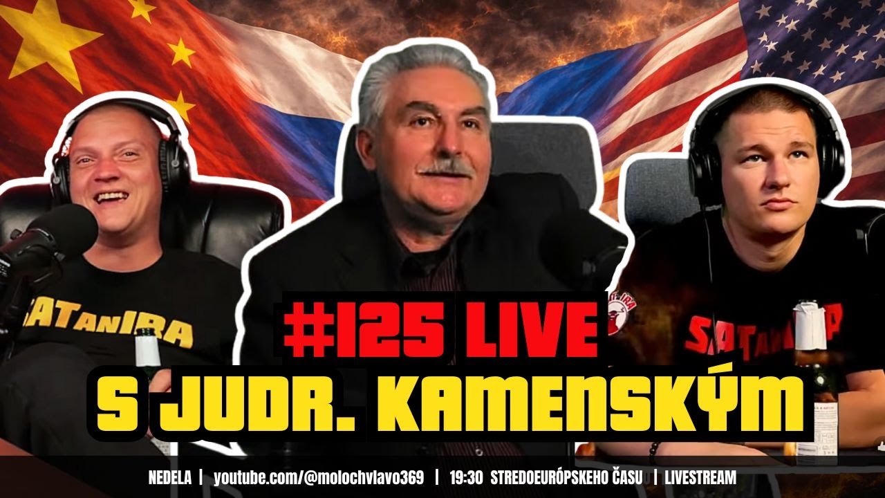 SATANIRA LIVE STREAM #125 Live s JUDr. Miroslavom Kamenským