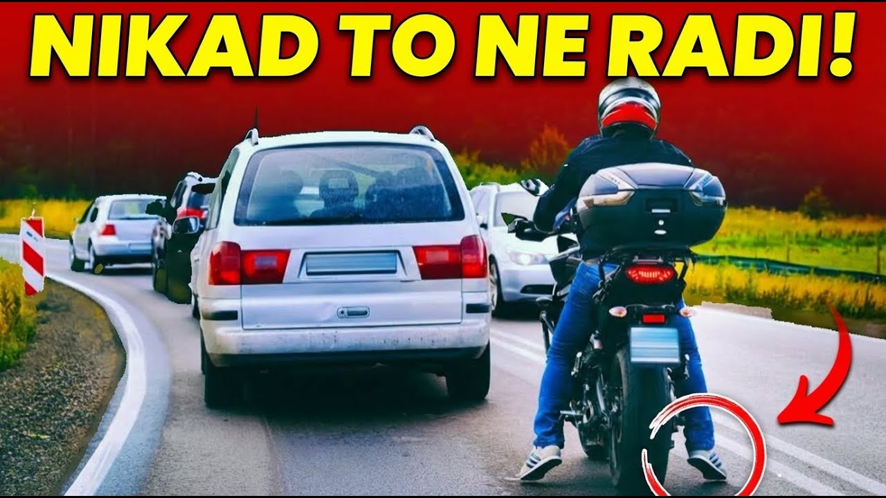 7 Zaista Glupih Početničkih Pogrešaka u Vožnji Motocikla (Nemoj Ih Raditi!)
