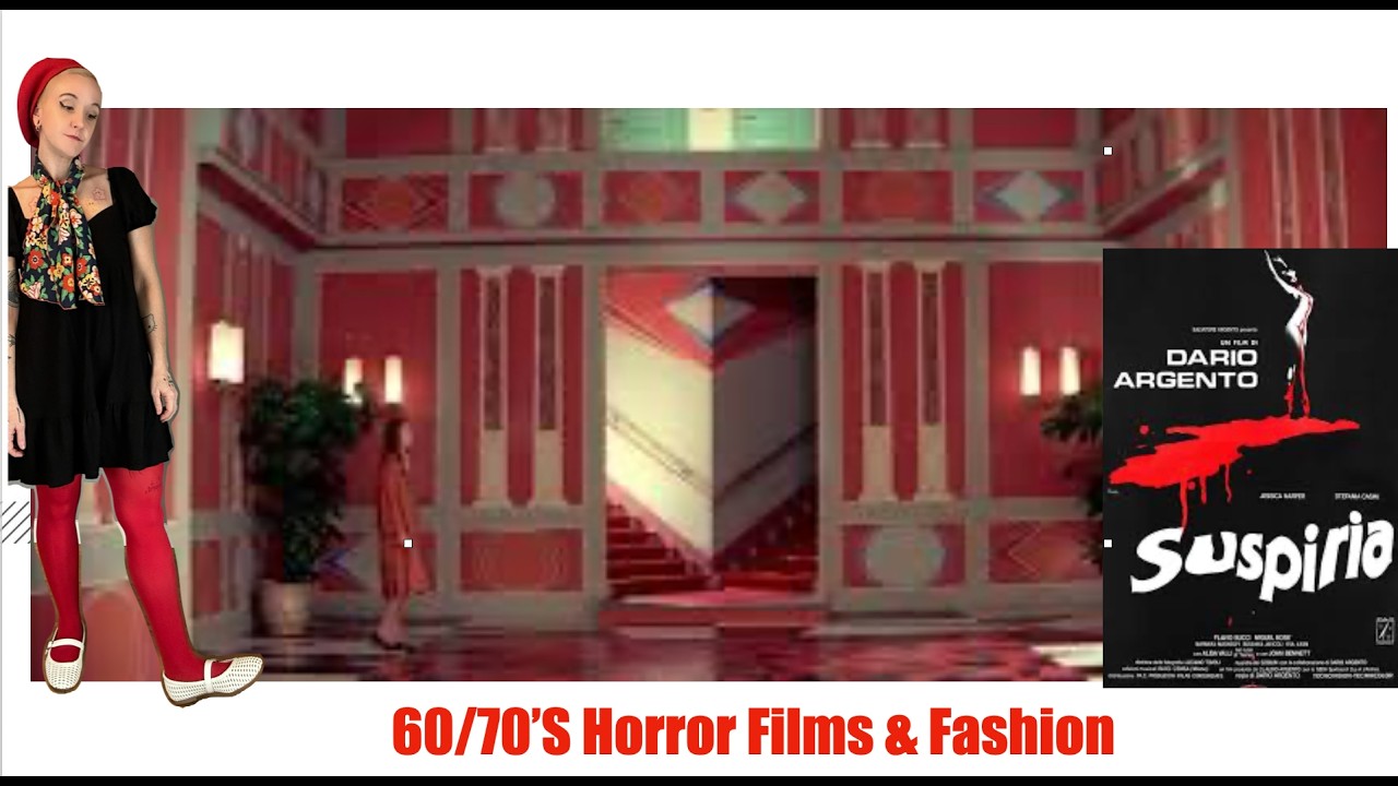 SUSPIRIA-1970's Horror Film & Fashion. #capcut #suspiria #70sfashion #horrormovies #suspiria