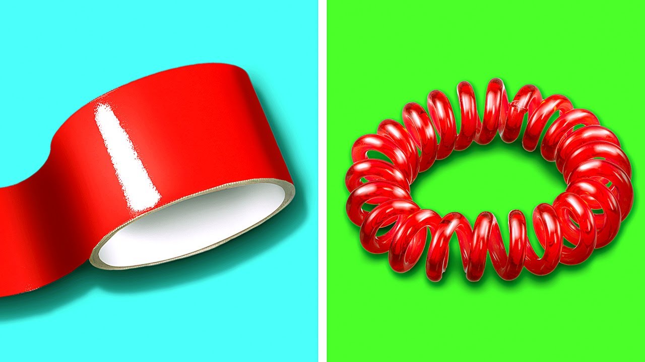 25 HACKS WITH SCOTCH TAPES