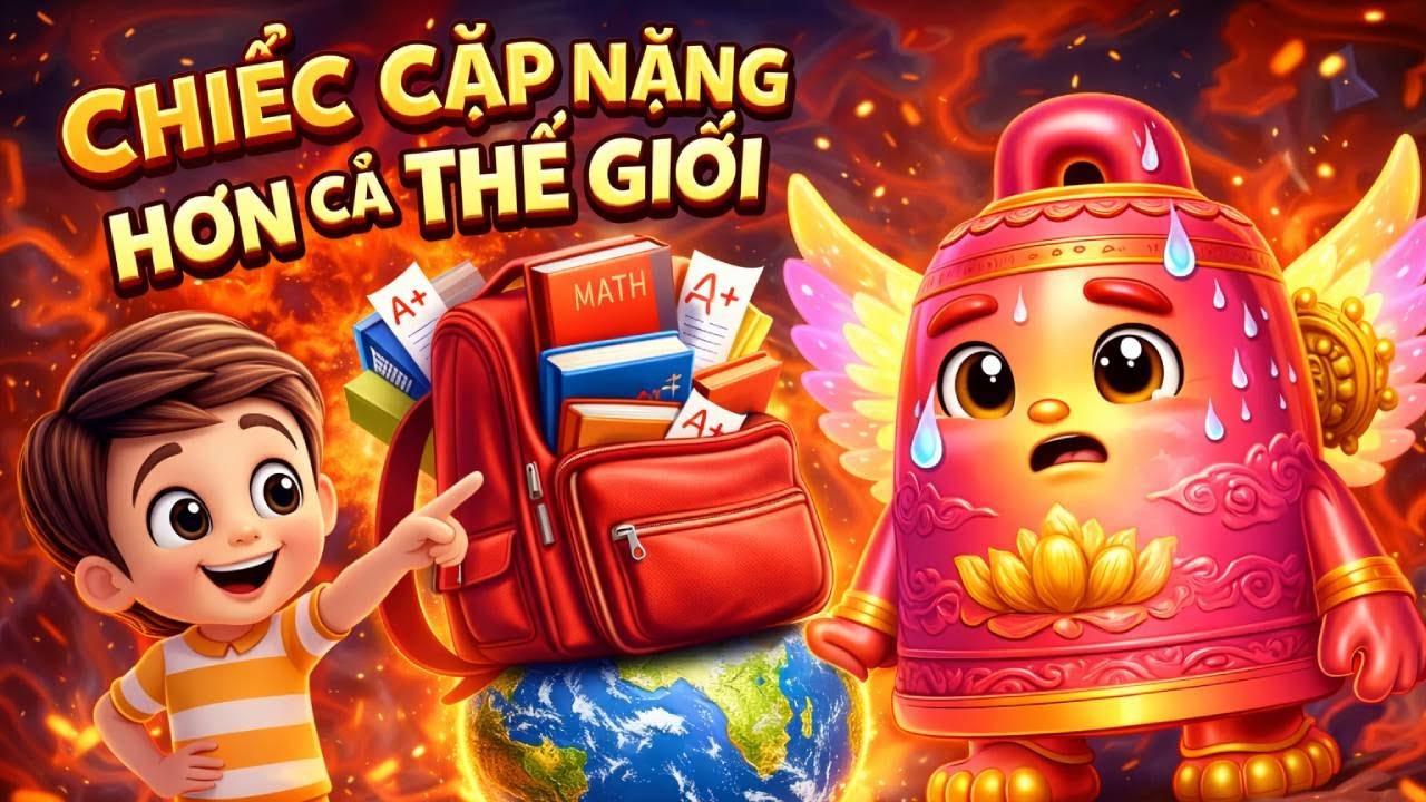 Chiếc Cặp Nặng Hơn Cả Thế Giới: Đừng Để Điểm Số Cướp Mất Tuổi Thơ Của Con