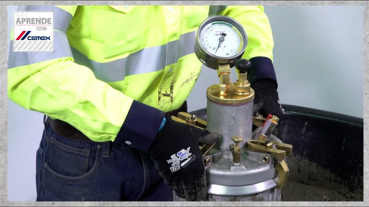 Determinación del Contenido De Aire Del Concreto - Aprende con CEMEX