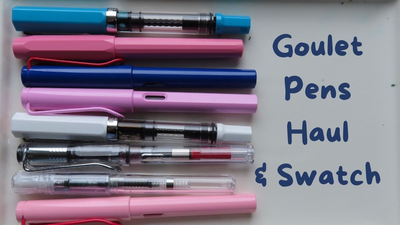 Набор образцов чернил для ручек Goulet Pens
