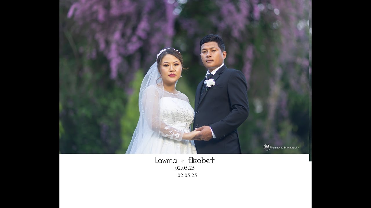 J. Lalrosanga leh Mafeli Hlawndo te an inlan e @ Lawma Weds Elizabeth  (2nd May, 2025)