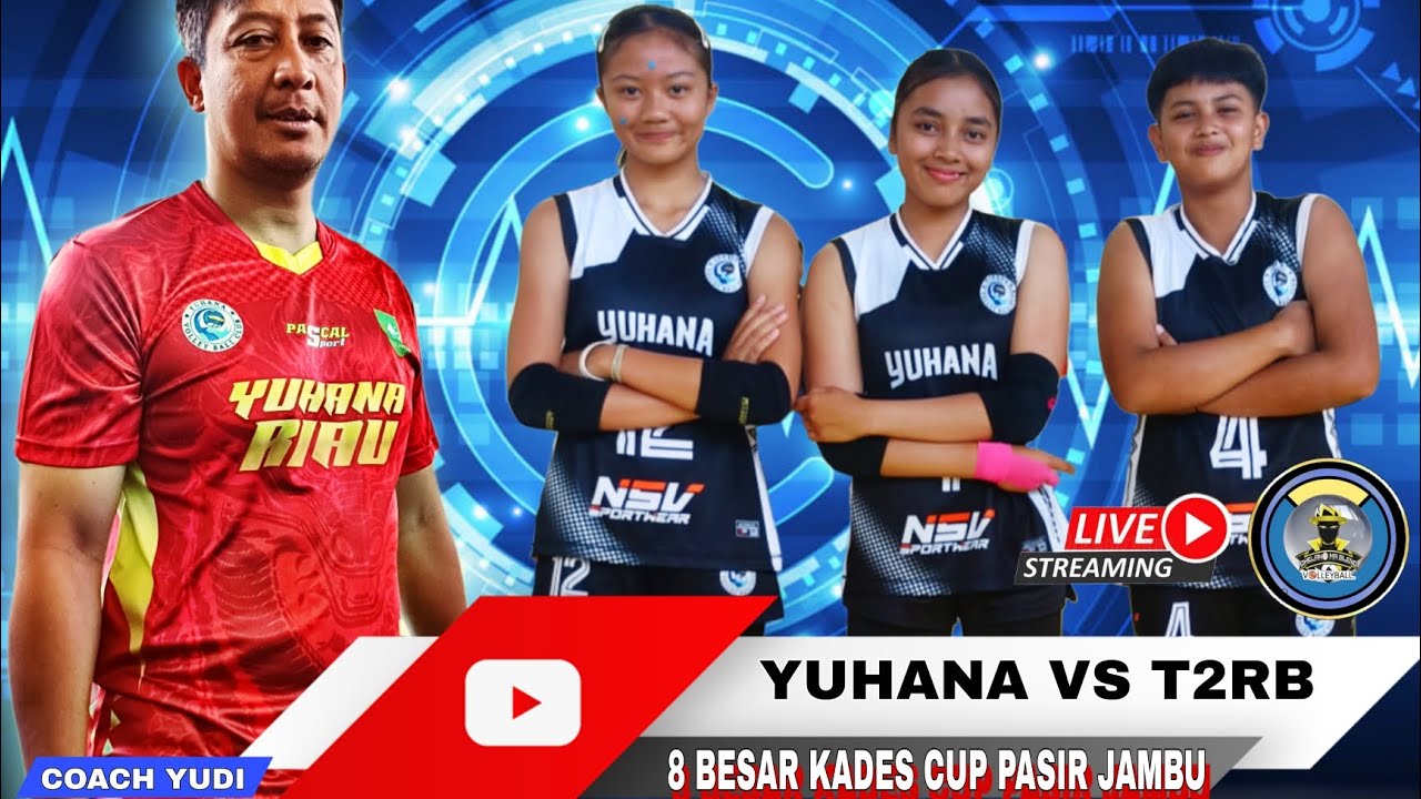 LIVE🏆 YUHANA VS T2R B ‼️8 BESAR KADES CUP MEKAR MAJU 2 PASIR JAMBU- BANDUNG