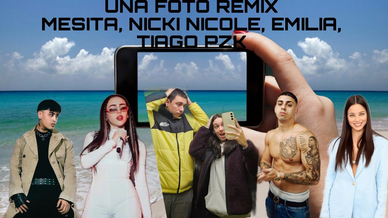 REACCIÓN a MESITA, NICKI NICOLE, EMILIA, TIAGO PZK - UNA FOTO REMIX