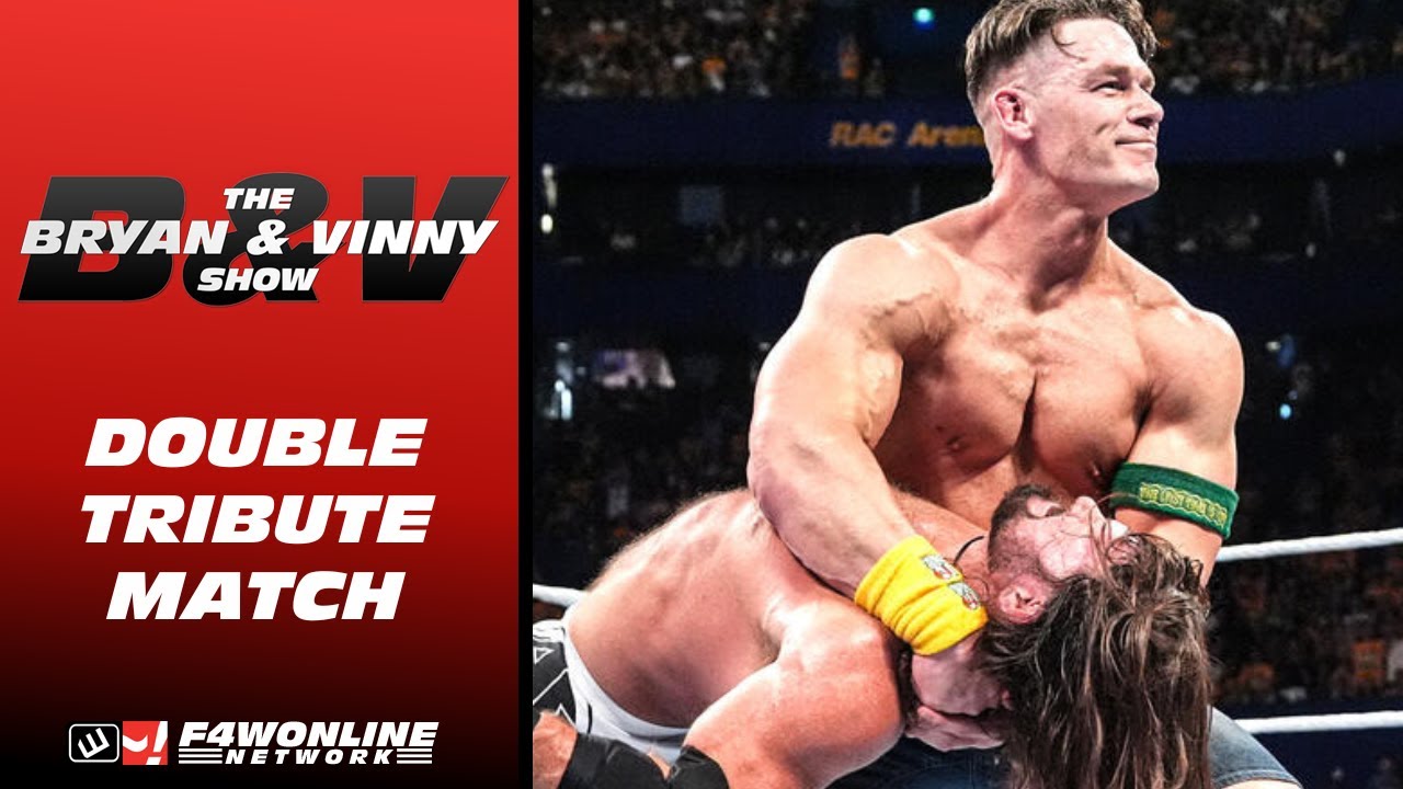 John Cena vs. AJ Styles was a double tribute match | WWE Crown Jewel | Bryan & Vinny Show