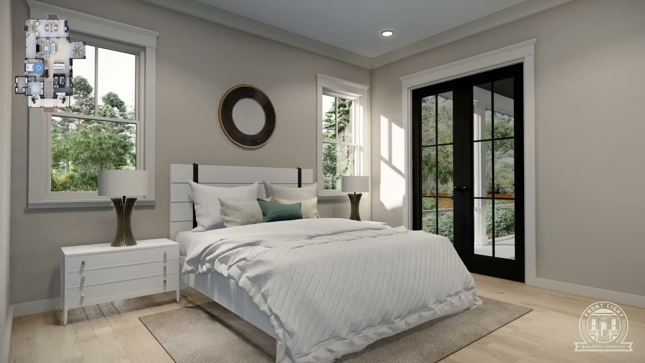 Yeagley Residence - Pearl Harbor Floor Plan - Oldfield - Front Light Building Company