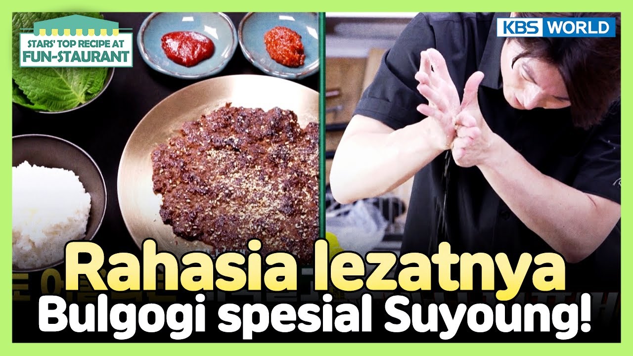 [IND/ENG] Mudah tapi rasanya MEWAH! Bulgogi ala Suyoung😋 | Fun-Staurant | KBS WORLD 230917