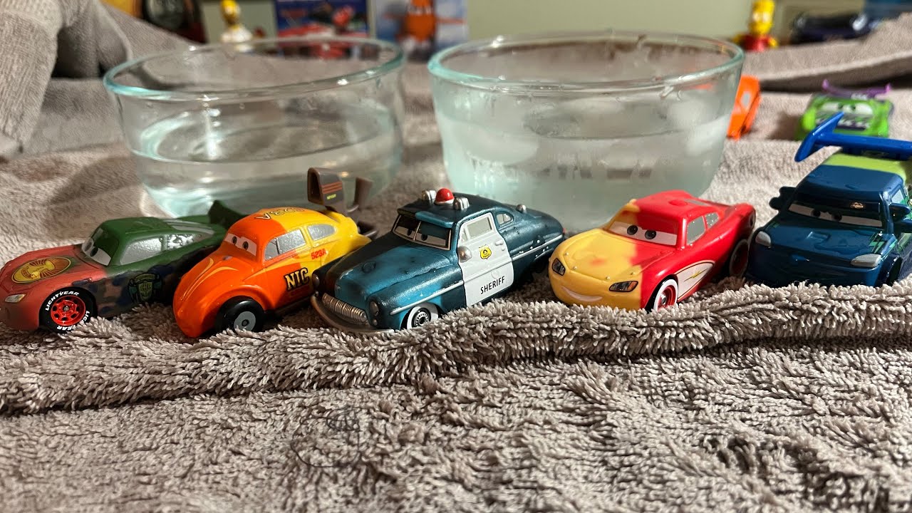 Color Changers Unboxing Cryptid McQueen, Royce, Sheriff, Crusin, DJ 2023/2024