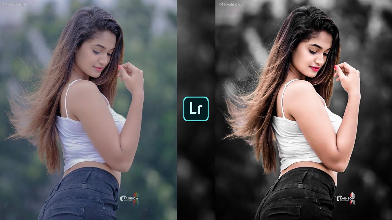 Moody dark effect Lightroom photo editing//preset download free//
