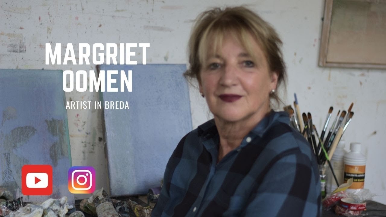 Margriet Oomen vertelt in haar atelier over haar werk.