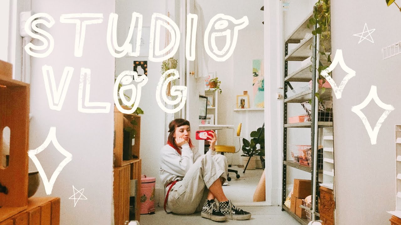 MARCHIE STUDIO VLOG ☁︎ DESIGNING PRODUCTS + Q+A