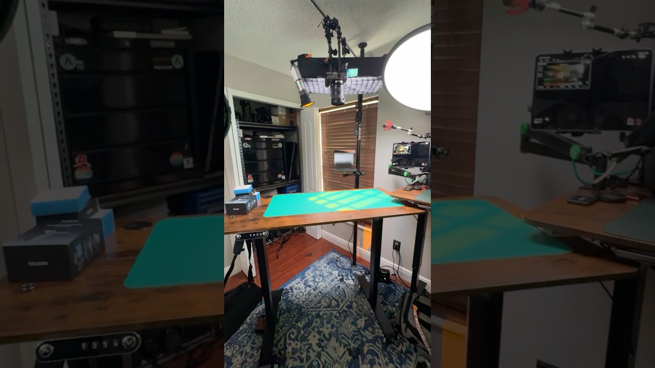 New Studio Setup (In-Progress) | @amarancreators  Lights, Multi-Cam Angles & @elgato  Prompter