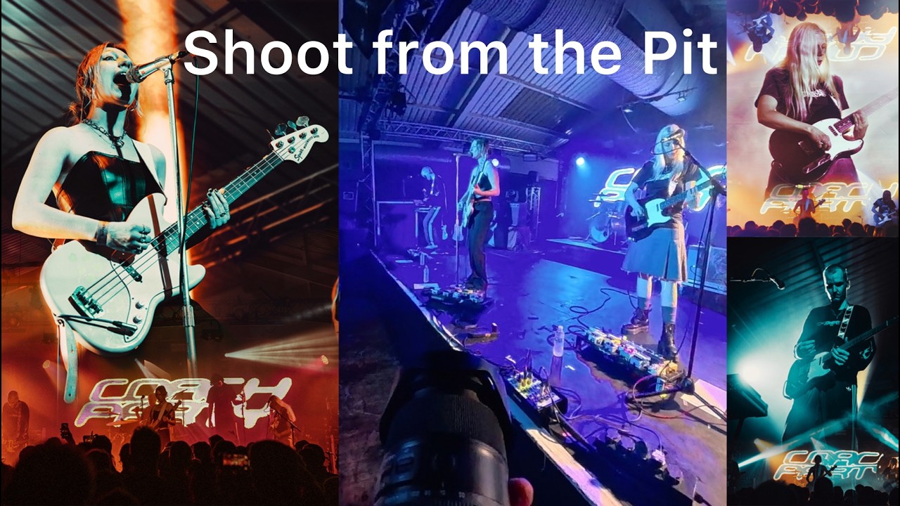 Concert Photography As It Happens - First Three Songs From The Photo Pit