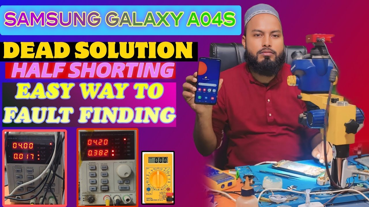 Samsung Galaxy A04S Dead Solution || How To Fault Finding || Dead Mobile Repairing || By AR MOBILE
