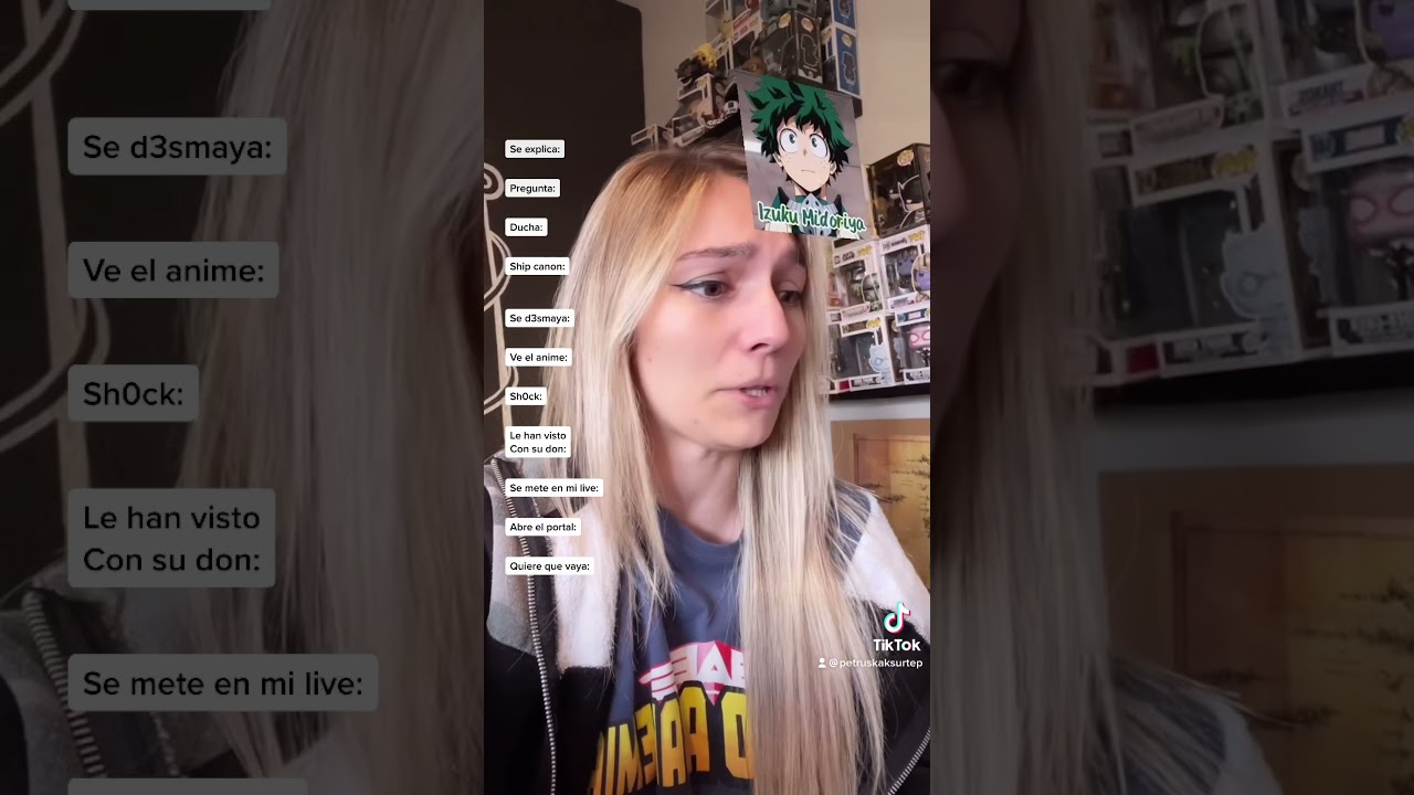 Clase 1A usa el Portal del Anime en mi casa✨🚪 TikTok @petruskaksurtep My Hero Academia