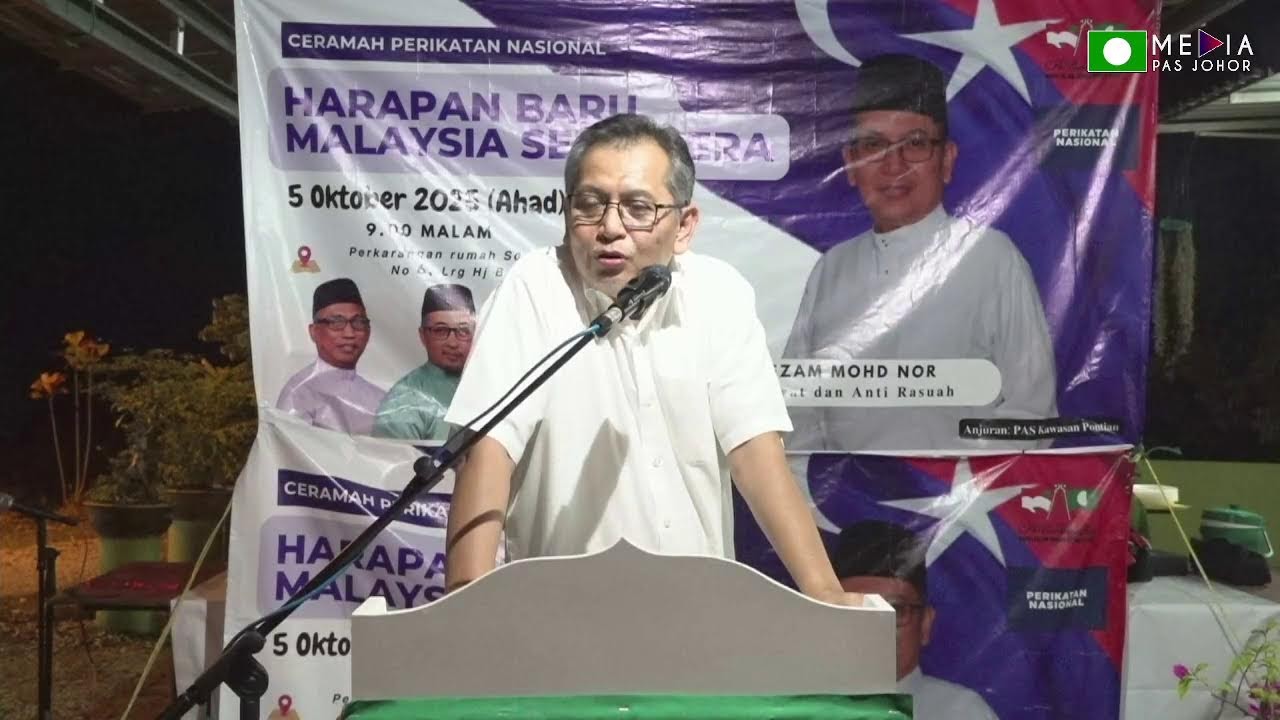SIARAN LANGSUNG CERAMAH PERIKATAN NASIONAL PONTIAN