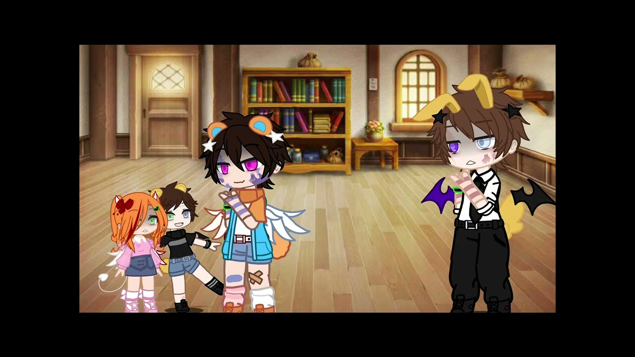 Aftons stuck in a room for 24 hours !! | angst | my au | afton family | gacha club | fnaf